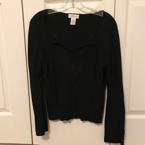 Black Worthinton sweater with design